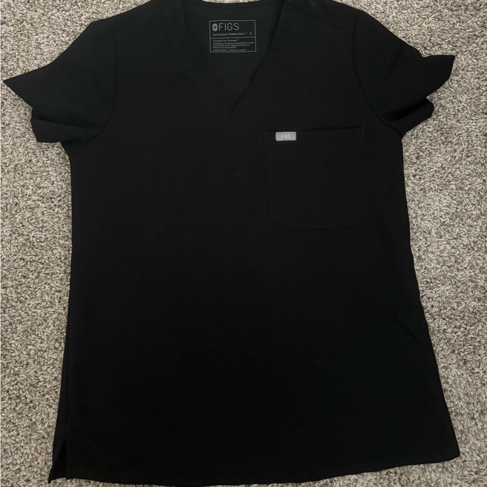 Figs Black Women's Top